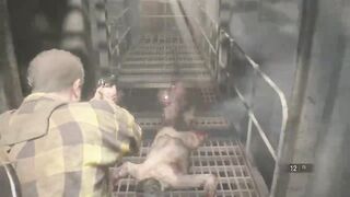 shop owners shoots load on customers