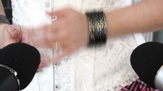 ASMR - Intense Shirt Scratching Corset With Ann