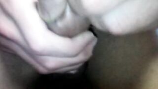 Orgasm with close foreskin