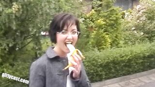 Lisa and her cuckold outdoor threesome