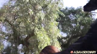 ASIANSEXDIARY Asian Tourist Screws Big Wang American
