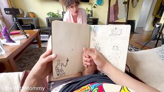 Homework Helper Stepmom Joins The Jerk Session & Gets Her Booty Pounded - Best Nut Of His Life!