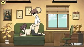 Problematic Subjects(Porn game): Gallery scene