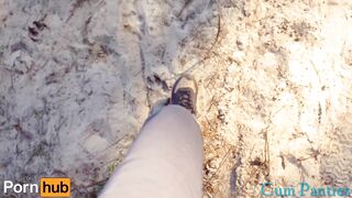 A WALK IN THE WOODS FOR JUICY PANTIES