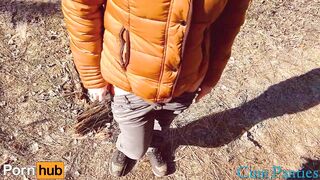 A WALK IN THE WOODS FOR JUICY PANTIES