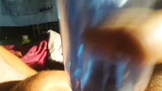 husband using fleshlight cum dripping out