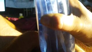 husband using fleshlight cum dripping out
