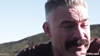 Lesbian Charlie Valentine craves to experience anal sex with a stud.The milf lets her neighbor lick and fuck her unshaved twat before penetrating her ass.