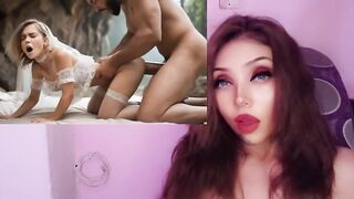 Bride receives anal-copulation from a BBC in advance of her wedding - Ai sexy experience: Visit the "Ai sexy experience" channel to watch the full movie scene