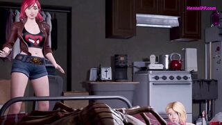Gwen Stacy's Detailed Attempt to Lure Mary Jane into the Clutches of the Invading Alien Ovipositor Machines.