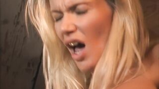 Golden-haired Bombshell Karina Kean Likes It In All Positions