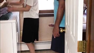 Mature MILF Bangs Neighbor Male