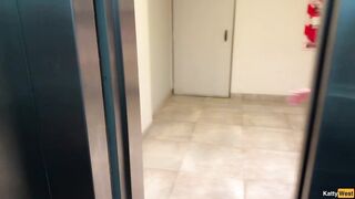 Nymphomaniac Flashed Herself Bare in the Shower in Front of Her Neighbor and Invited Him to Passionate Sex - Katty West