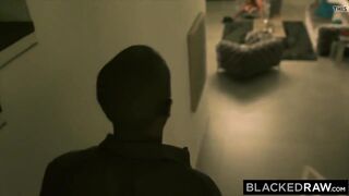 BLACKEDRAW Adriana Chechik Has 3AM Double BBC Craving