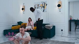 Step Daughter Pesters Step Dad Terry Banks Until BBC Fucks Her in Shared Daybed Till Cum inside