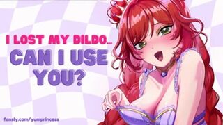ASMR - I Lost My Dildo - Can I Use YOU? - Sister's Hot Friend Borrows Your Rod - Audio Roleplay
