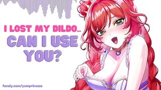 ASMR - I Lost My Dildo - Can I Use YOU? - Sister's Hot Friend Borrows Your Rod - Audio Roleplay