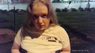 Teen Sucks My Cock & Strips In Public