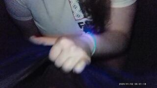 Teen Sucks My Cock & Strips In Public