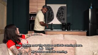 Big tattoo - Tattooed woman wants a tattoo on her vagina. Guess what ended up happening?