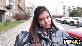 VIP4K. Let's make a deal: I'll give you my Ideal Body and my Juicy Pussy, and you'll forgive my Debt