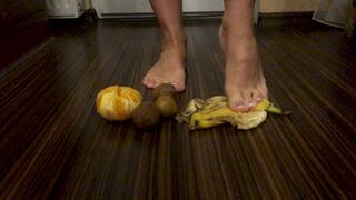 My first food crush. Rate my foot and food fetish