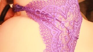 Girlfriend not home so I fuck my sex doll in the ass and vagina until I cum