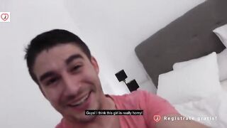 Random Man from Barcelona Seduces 19y College Whore - PORN MADE IN SPAIN