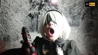NieR Automata: intensive oral sex
