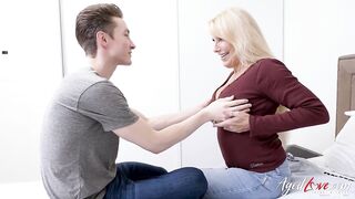 Adult older Bianca loves the dude with the big recent penis