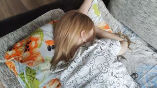Hard morning ass screwed teen with double penetration and anal toys.