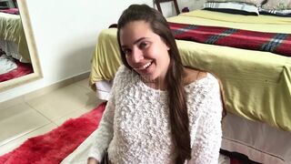 JOI - Big Ass Golden-haired Guiding Her Handjob