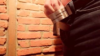 Real amateur listening french angel dirty talk and masturbating until cum leaking of his rod