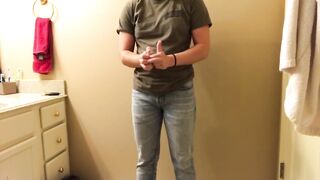 VOID URINE DESPERATION in my blue jeans