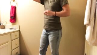 VOID URINE DESPERATION in my blue jeans