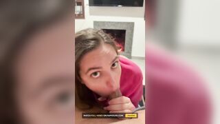 Real Couple Have Romantic Sex in the Living Room