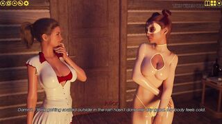 My Enjoyment 28 - Julian's Halloween Pleasure with Julia & Daphne in Haunted House