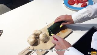 Neighbor Says This chab Craves to Learn How to Cook, but It Turns Out This chab Desires Me in Anal