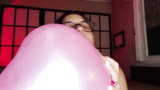 Transforming My Balloon Scraps Into a Sex toy - Bunny Looner