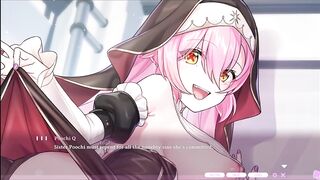 Kaiju Princess 2 Scenes - The Fake Nun Confession