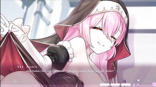 Kaiju Princess 2 Scenes - The Fake Nun Confession