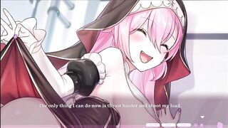Kaiju Princess 2 Scenes - The Fake Nun Confession