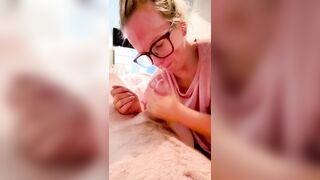 Just a Stepmom Getting Soaking Wet and Fucked Then Sucks Him Till This chab Blows