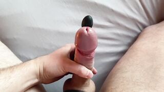 Vibrator gegen Schwanz - Glad End