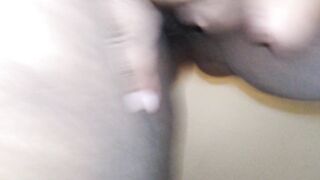 MILF sneaking away to Rub Soaked Twat
