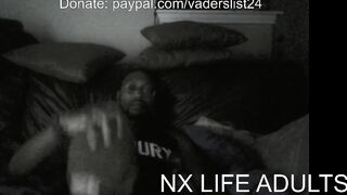 Long wanking those holes anal and pussy
