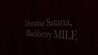 Part 1:- Female-corporalist Satana & Blackberry MILF Takes Sub Hot Massage in the Dungeon for the first Time.
