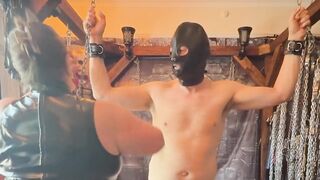 Part 1:- Female-corporalist Satana & Blackberry MILF Takes Sub Hot Massage in the Dungeon for the first Time.