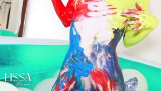 Immodest and Wet Body Paint