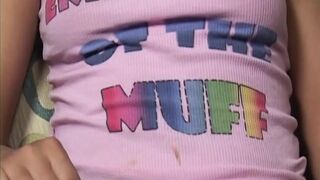 Steamy Lesbian Tongue Dive Into Leaking Soaked Pussy